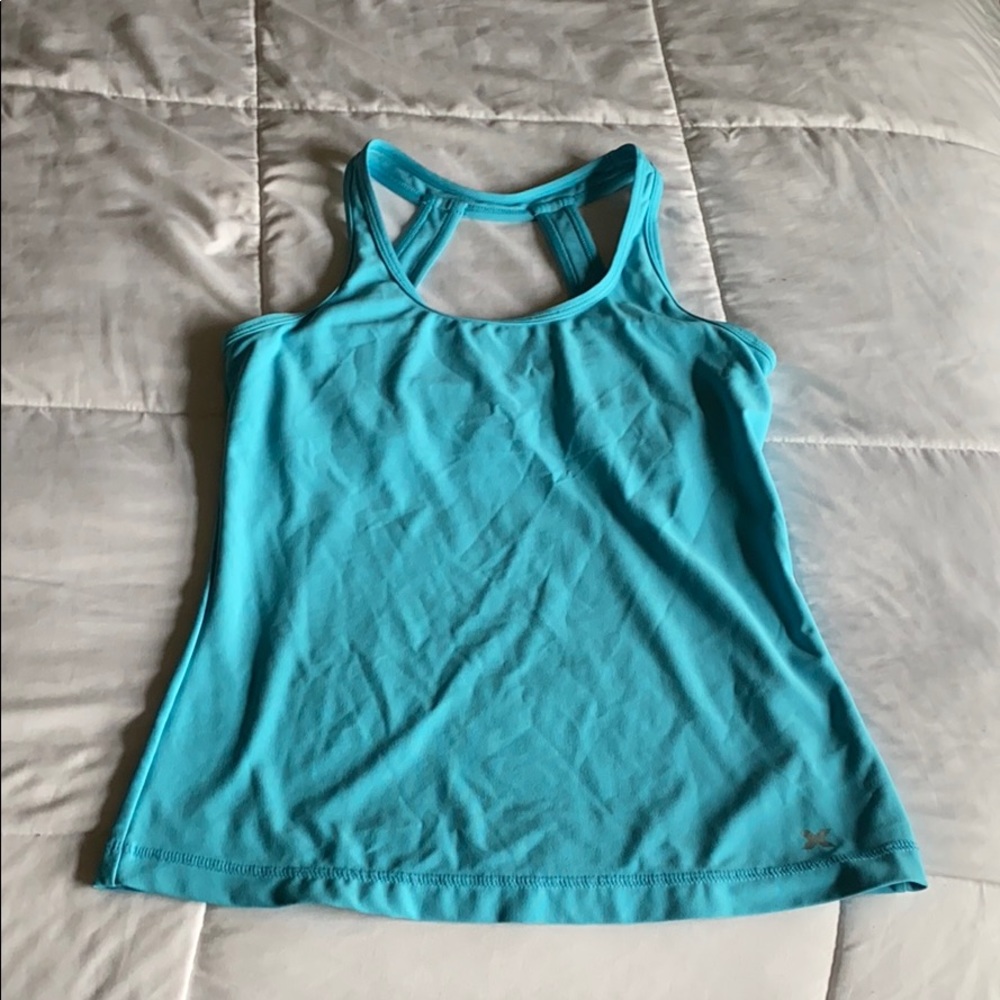 Xersion Baby blue workout top